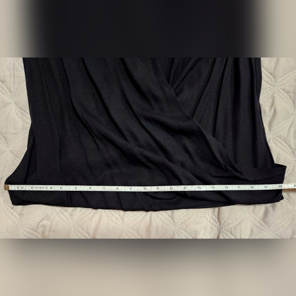 HELMUT LANG Morse Draped Leather Top NWT Sz L Retail $320 - Picture 8 of 8